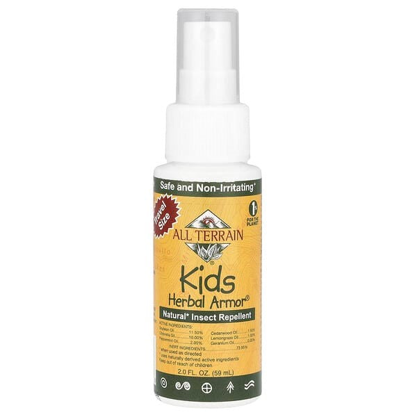 All Terrain, Kids Herbal Armor®, Natural Insect Repellent 59 ml
