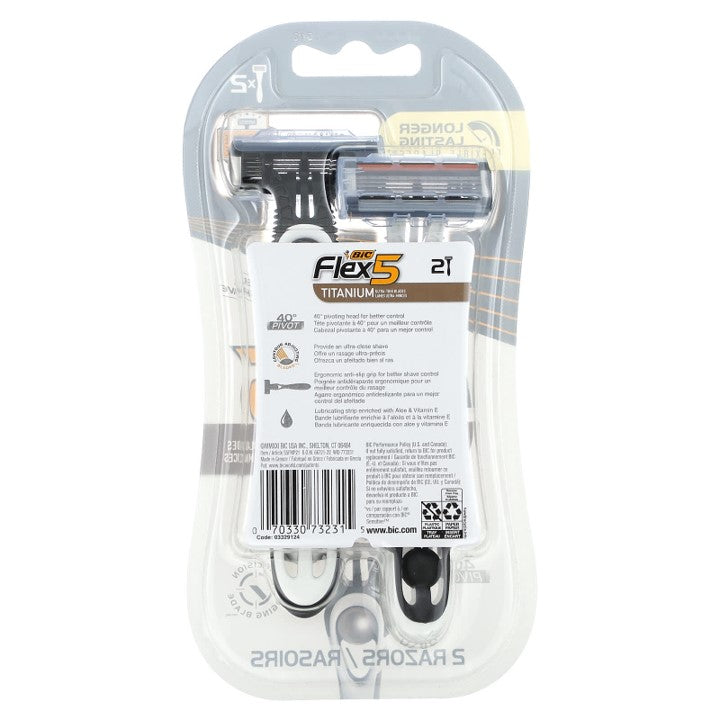 BIC, Flex 5, Men's Disposable Razors