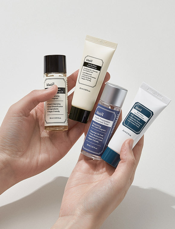 Dear, Klairs, Skincare Kit, 4 Piece Set