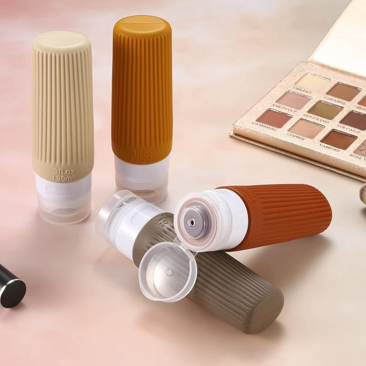 Glivary Travel Bottles Kit for Toiletries 90ml