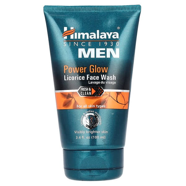 Himalaya, Men, Power Glow, Licorice Face Wash (100 ml)