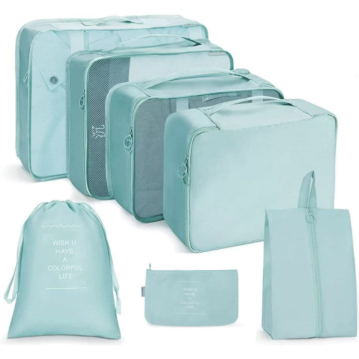 Lazer Polyester Travel Organizer Bag set of 7