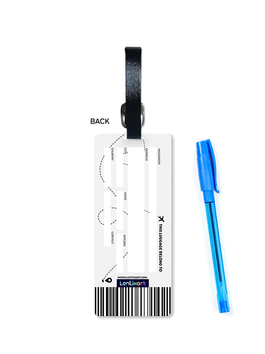 3D Luggage Tag Pack of 2