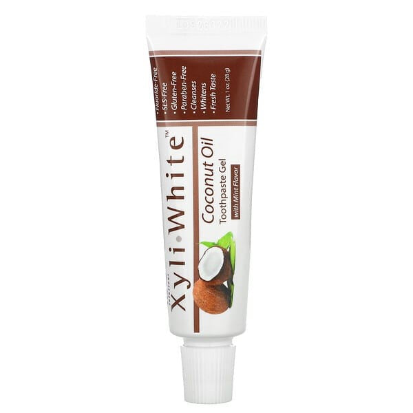 Solutions, XyliWhite, Toothpaste Gel, Coconut Oil, Mint Flavor 28 g