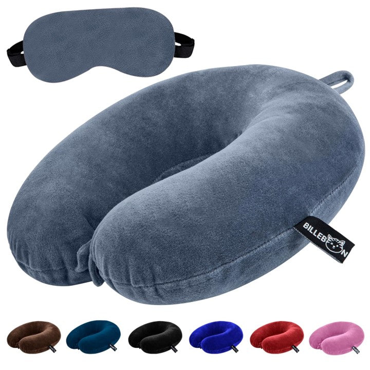 Billebon Premium Neck Pillow Eye Mask Combo