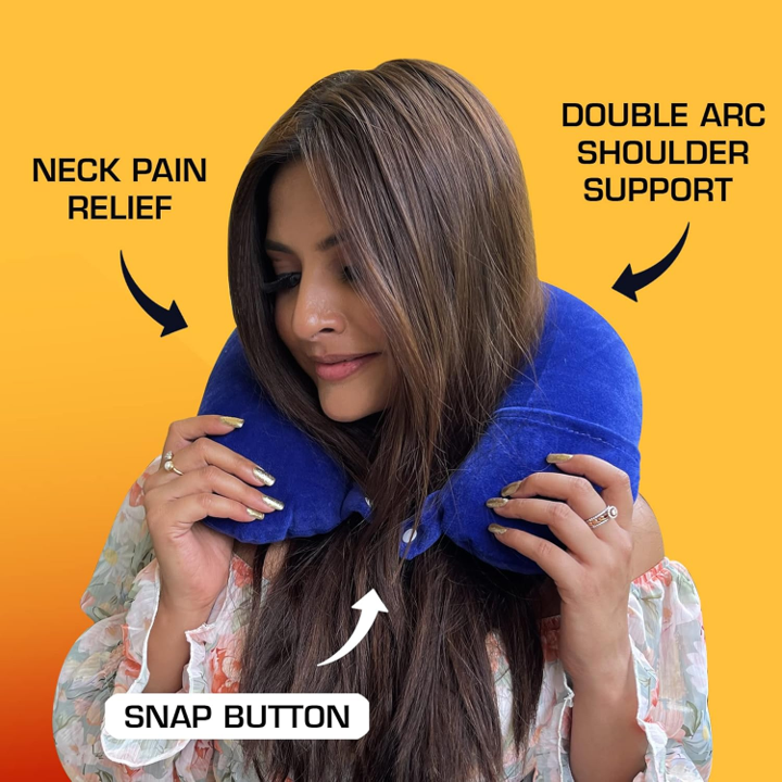 Billebon Premium Neck Pillow Eye Mask Combo