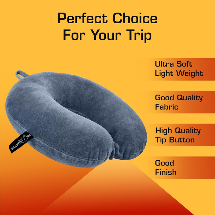 Billebon Premium Neck Pillow Eye Mask Combo