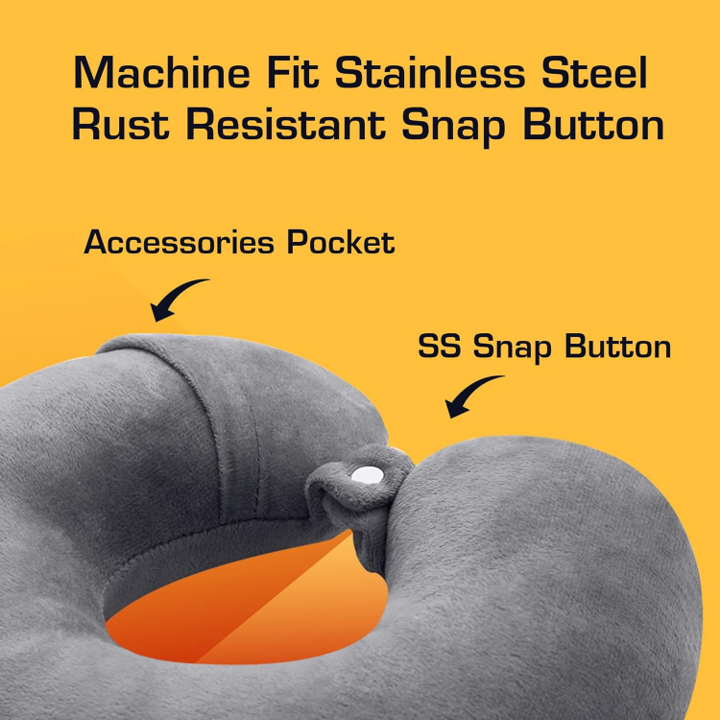 Billebon Premium Neck Pillow Eye Mask Combo