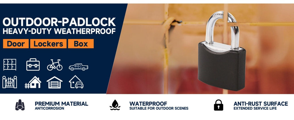 Set Of 4 Mini Padlocks Multicolor For Bags and More