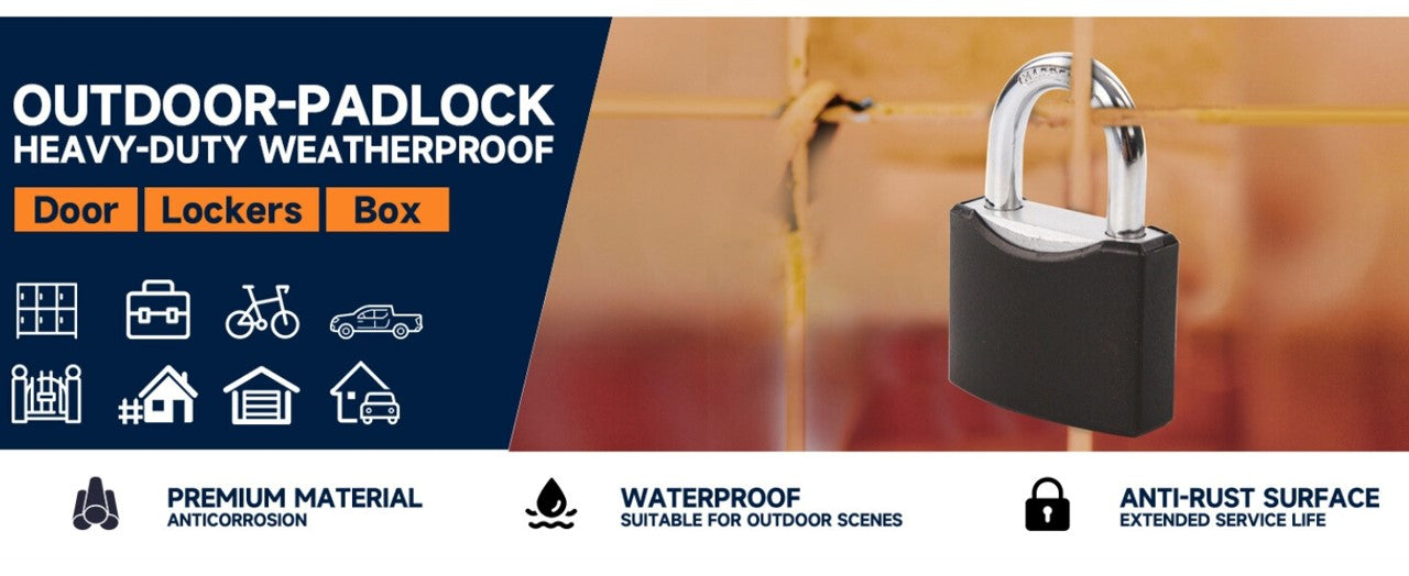 Set Of 4 Mini Padlocks Multicolor For Bags and More