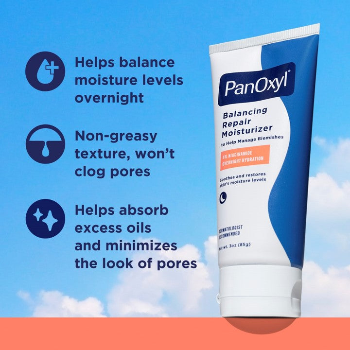 PanOxyl, Balancing Repair Moisturizer 85 g