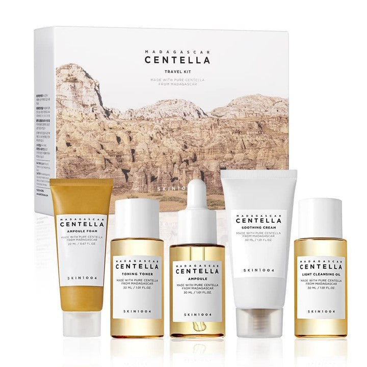 SKIN1004, Madagascar Centella Travel Kit, 5 Piece Set