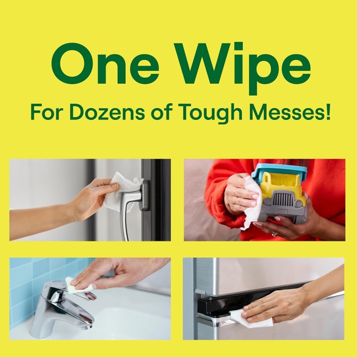 Seventh Generation, Disinfecting Wipes, Lemongrass Citrus, 70 Wet Wipes, 461 g