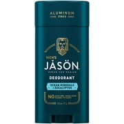 Jason Natural, Men's Deodorant Ocean Minerals + Eucalyptus (71 g)