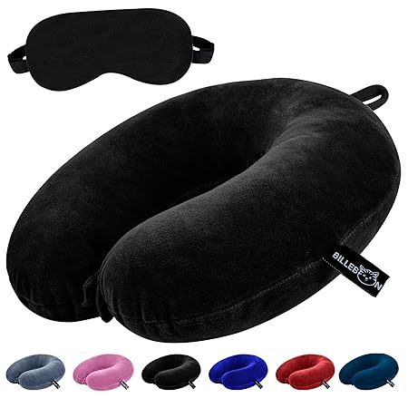Billebon Premium Neck Pillow Eye Mask Combo