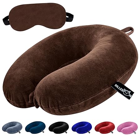 Billebon Premium Neck Pillow Eye Mask Combo