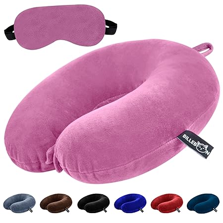 Billebon Premium Neck Pillow Eye Mask Combo
