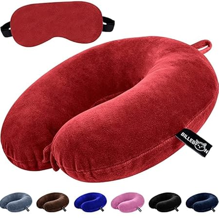Billebon Premium Neck Pillow Eye Mask Combo